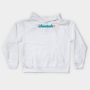 Dolphins Football - Cheetah Kids Hoodie